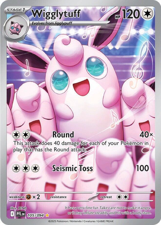 Wigglytuff #105/094 - ME02: Phantasmal Flames - Near Mint