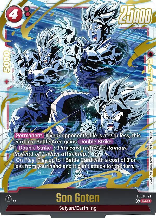 Son Goten #FB08-121 - Saiyan's Pride - BGS 9.5