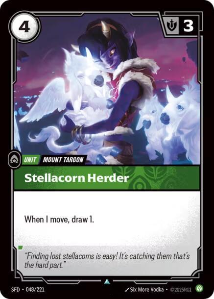 Stellacorn Herder #048/221 - Spiritforged - Near Mint