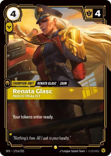 Renata Glasc - Industrialist (Alternate Art) #171a/221 - Spiritforged - Near Mint