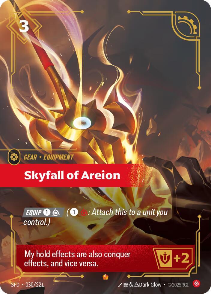 Skyfall of Areion #030/221 - Spiritforged - Near Mint