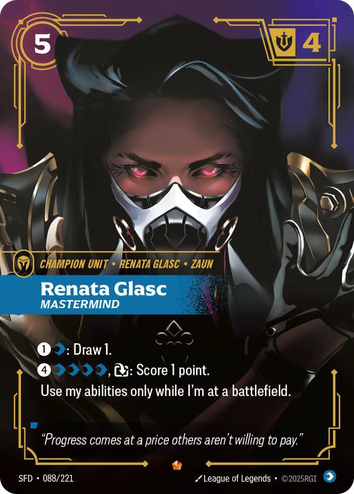Renata Glasc - Mastermind #088/221 - Spiritforged - Near Mint