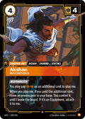 Akshan - Mischievous #109/221 - Spiritforged - Near Mint