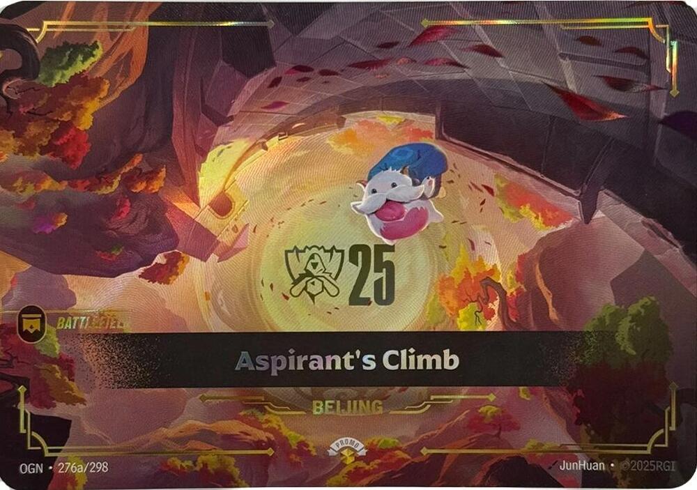 Aspirant's Climb #276a/298 - Riftbound Promotional Cards - Near Mint