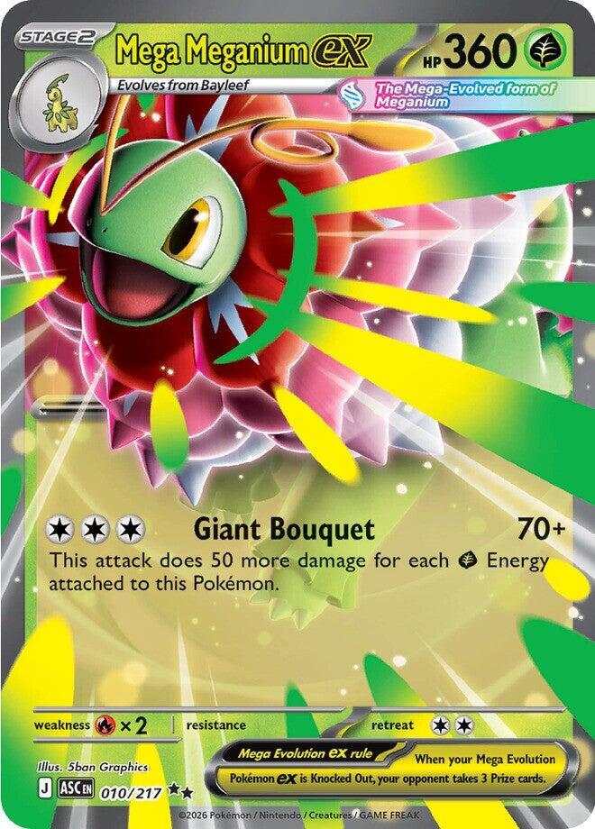 Mega Meganium ex #010/217 - ME: Ascended Heroes - Near Mint