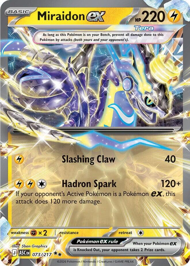 Miraidon ex #073/217 - ME: Ascended Heroes - Near Mint