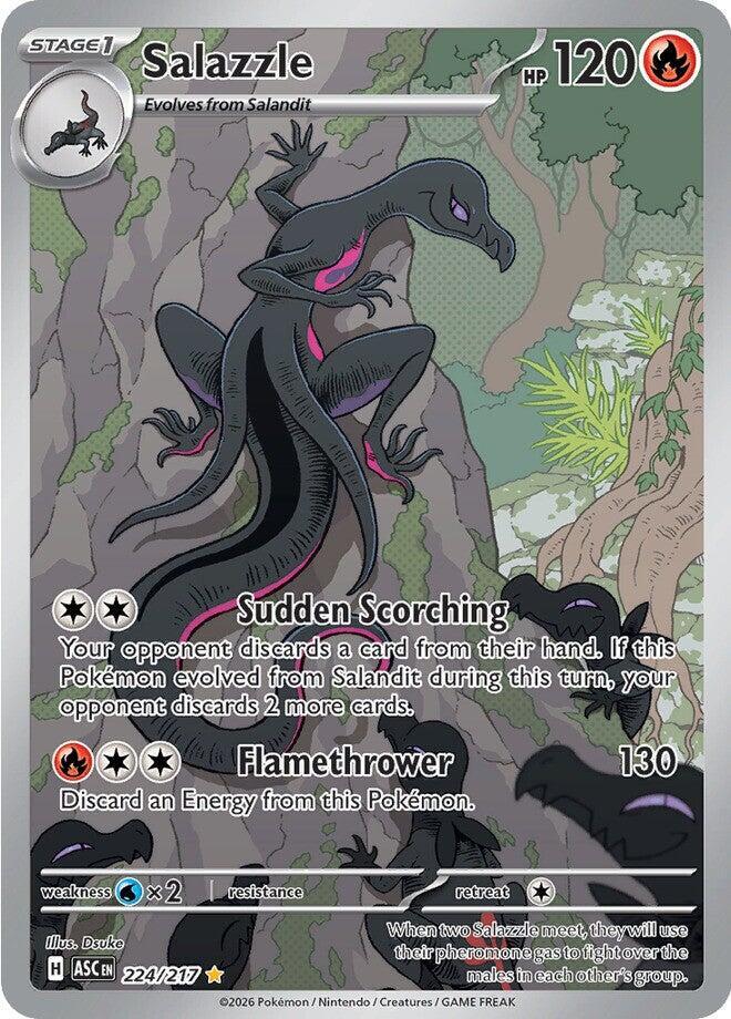 Salazzle #224/217 - ME: Ascended Heroes - Near Mint