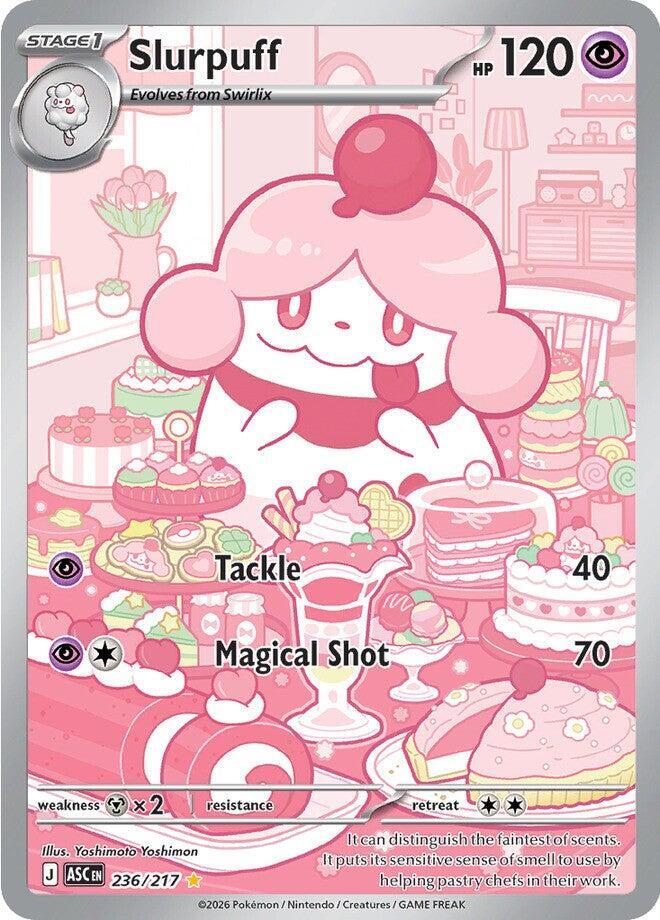 Slurpuff #236/217 - ME: Ascended Heroes - Near Mint