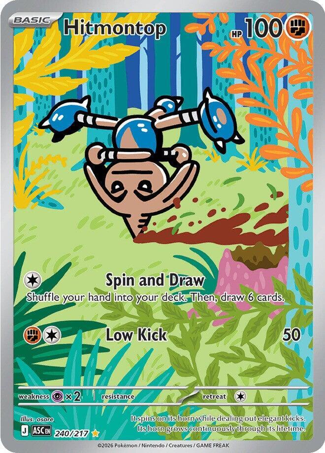 Hitmontop #240/217 - ME: Ascended Heroes - Near Mint