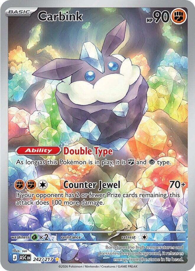 Carbink #242/217 - ME: Ascended Heroes - Near Mint