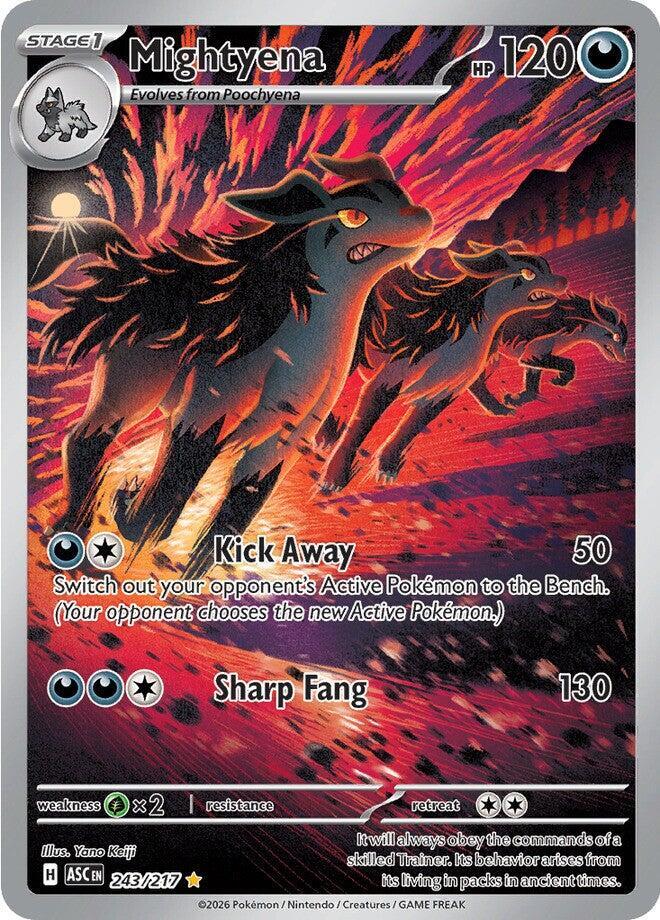 Mightyena #243/217 - ME: Ascended Heroes - Near Mint