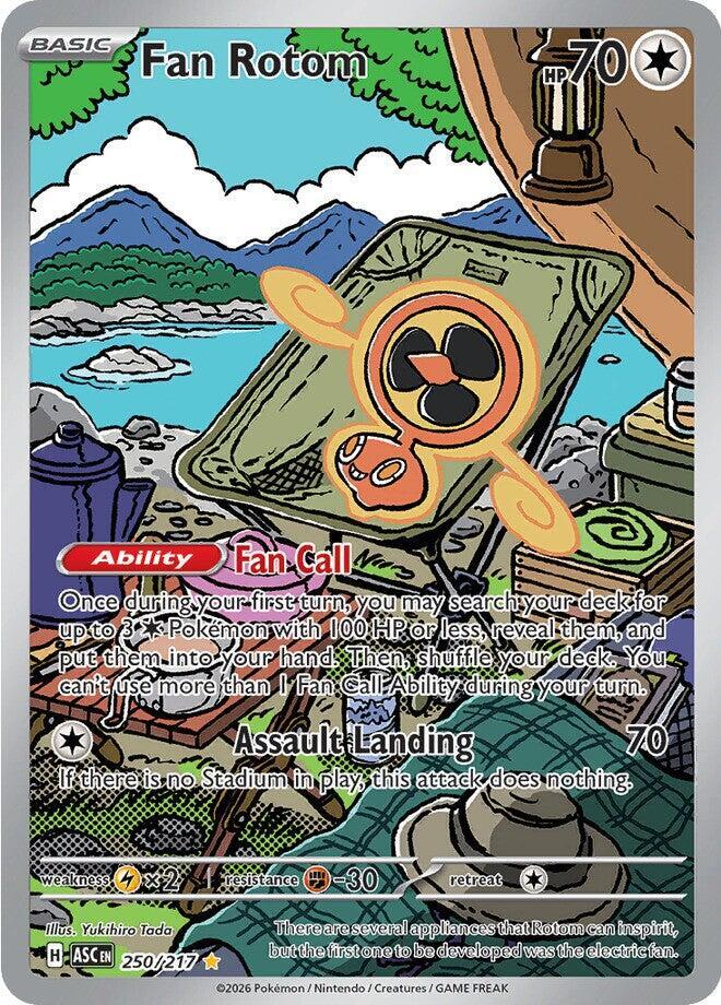 Fan Rotom #250/217 - ME: Ascended Heroes - Near Mint