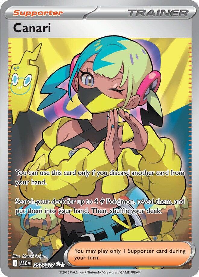 Canari #257/217 - ME: Ascended Heroes - Near Mint