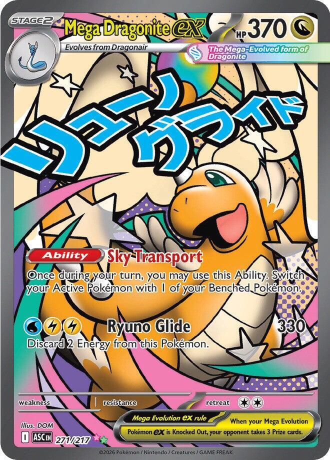 Mega Dragonite ex #271/217 - ME: Ascended Heroes - Near Mint