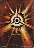 Fury Rune (Alternate Art) #R01a - Spiritforged - Near Mint