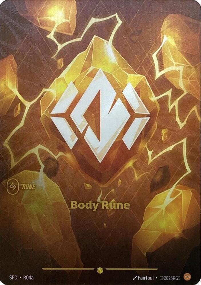 Body Rune (Alternate Art) #R04a - Spiritforged - Near Mint