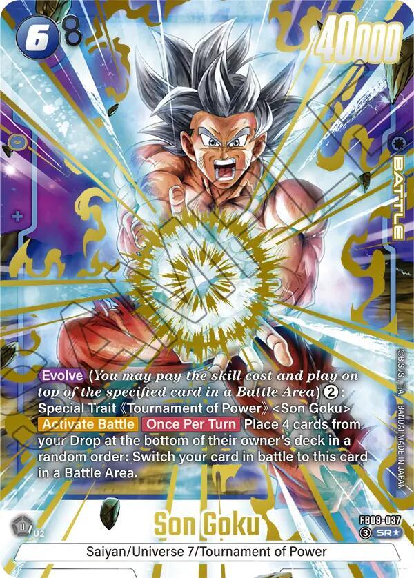Son Goku (Alternate Art) #FB09-037 - Dual Evolution - BGS 9.5