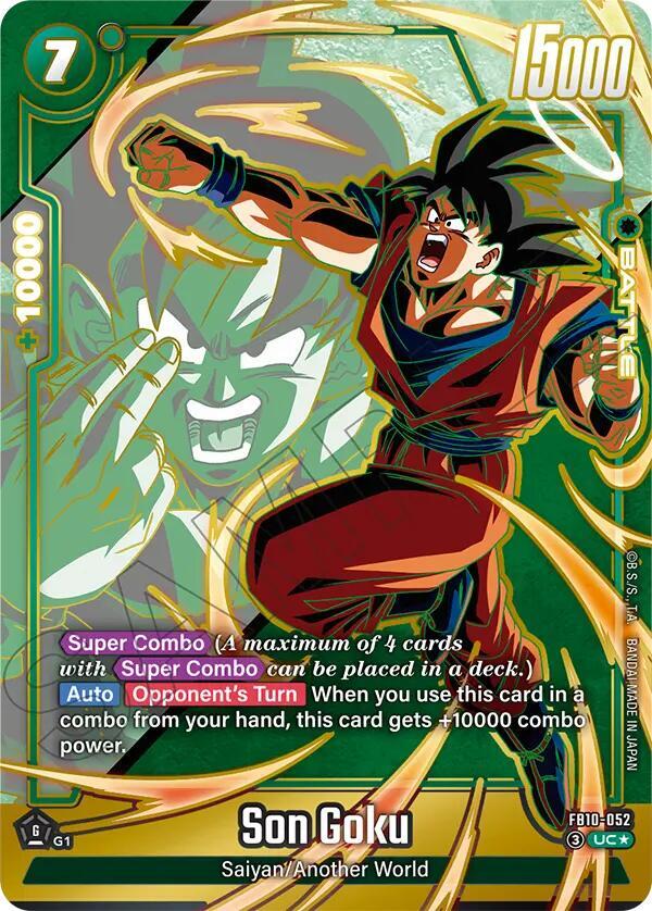 Son Goku (Alternate Art) #FB10-052 - Cross Force - Near Mint