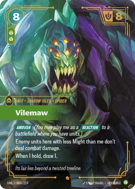 Vilemaw #060/219 - Unleashed - Near Mint