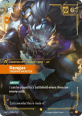 Rengar - Trophy Hunter (Alternate Art) #120a/219 - Unleashed - Near Mint