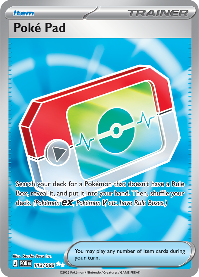 Poke Pad #113/088 - ME03: Perfect Order - Near Mint