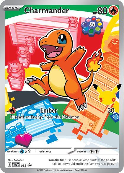 Charmander #038 - ME: Mega Evolution Promo - Near Mint