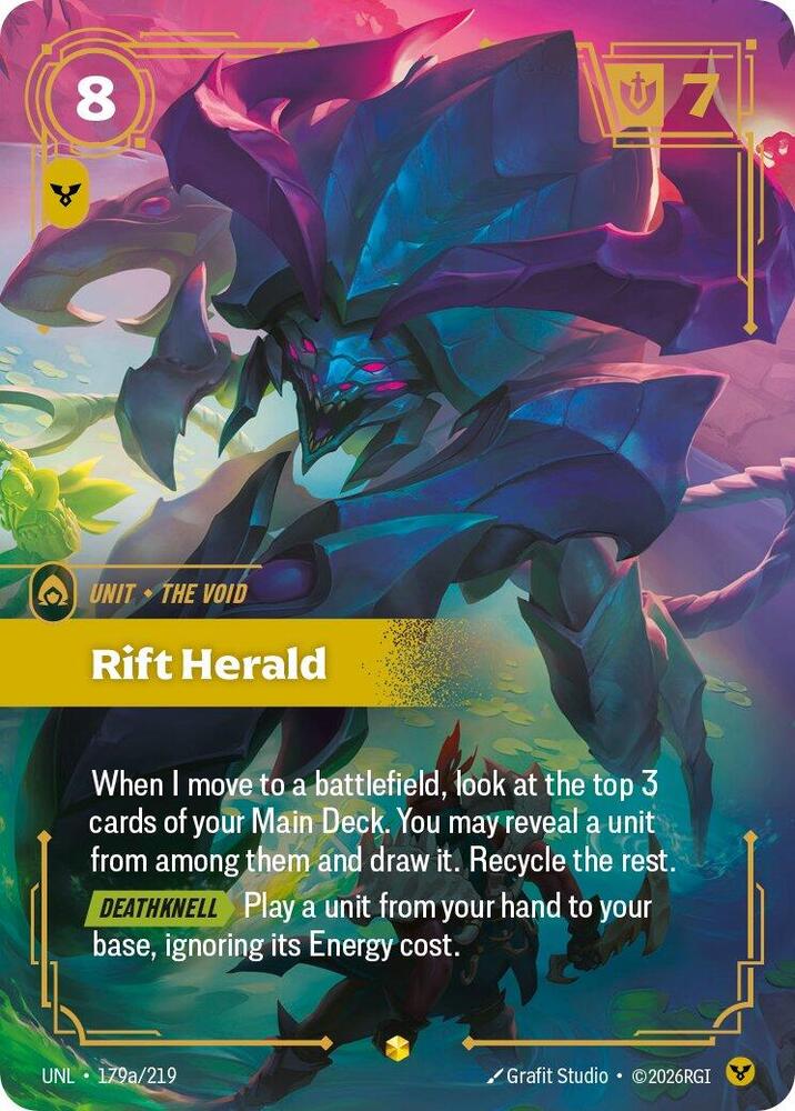 Rift Herald (Alternate Art) #179a/219 - Unleashed - Near Mint