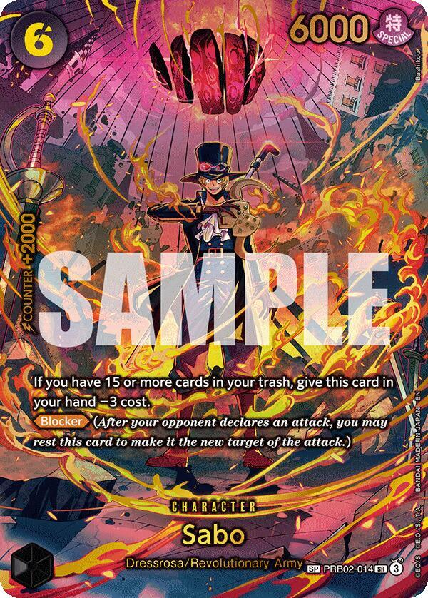 Sabo (SP) #PRB02-014 - Adventure on Kami's Island - Near Mint
