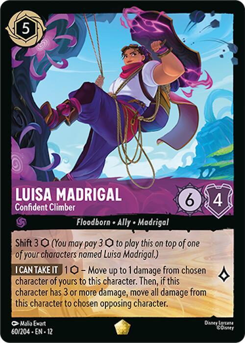 Luisa Madrigal - Confident Climber #60/204 - Wilds Unknown - Near Mint