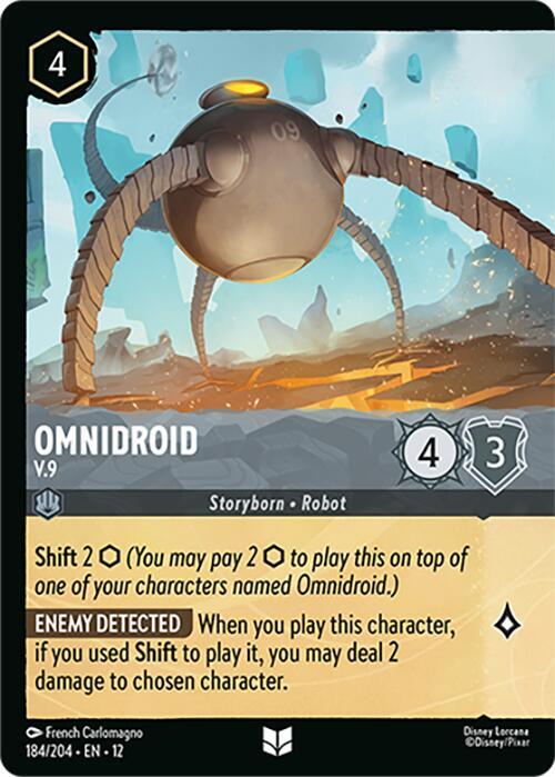 Omnidroid - V.9 (Foil) #184/204 - Wilds Unknown - Near Mint