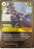 Ashe - Focused #169/219 - Riftbound Organized Play Promotional Cards - Near Mint