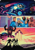 The Coming of Galactus Art Card #20 - Art Series: Marvel Super Heroes - Near Mint