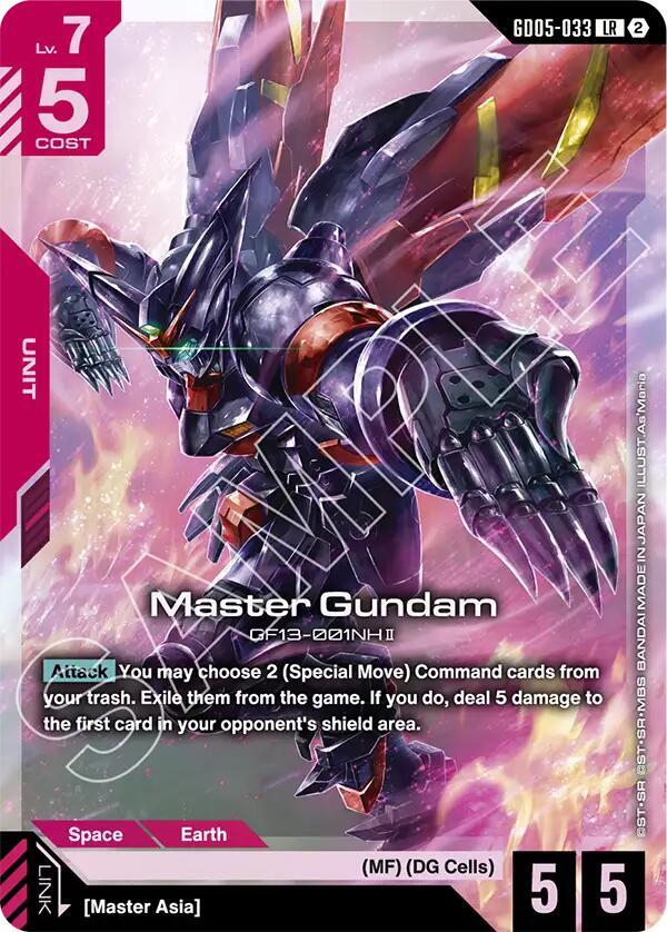 Master Gundam #GD05-033 - Freedom Ascension - Near Mint