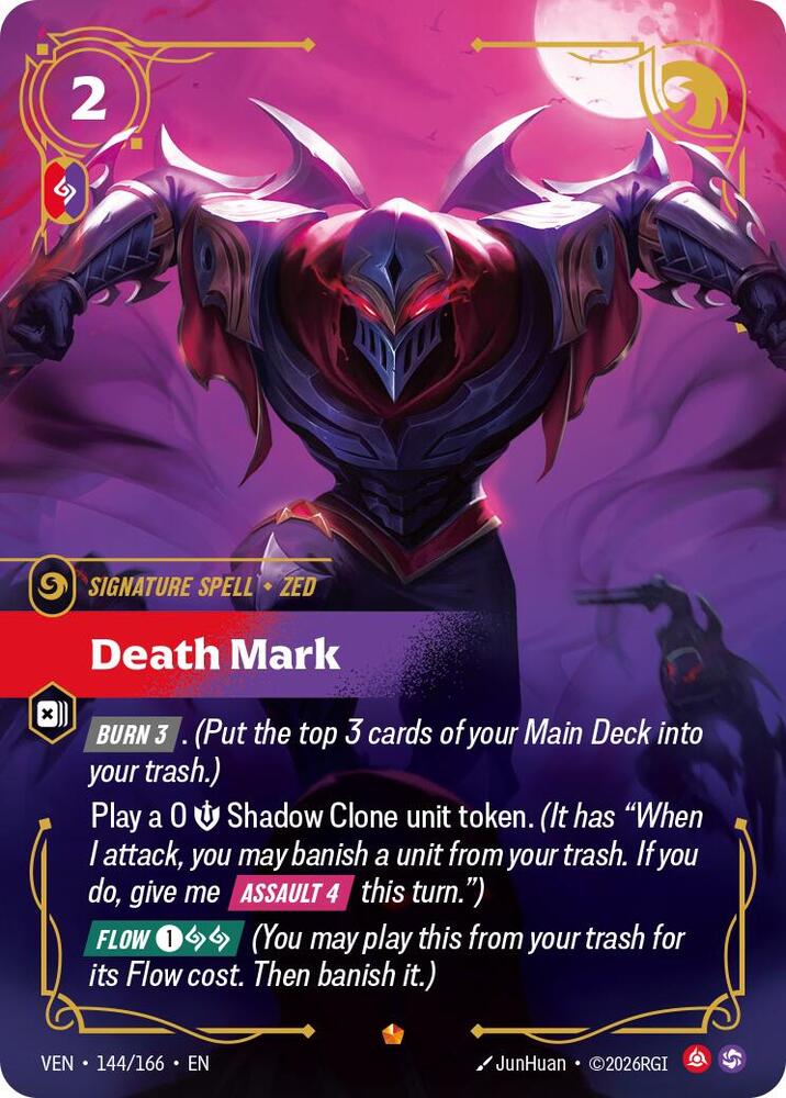 Death Mark #144/166 - Vendetta - Near Mint