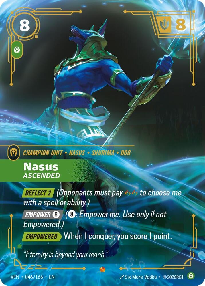 Nasus, Ascended #046/166 - Vendetta - Near Mint