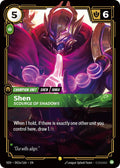 Shen, Scourge of Shadows (Alternate Art) #042a/166 - Vendetta - Near Mint