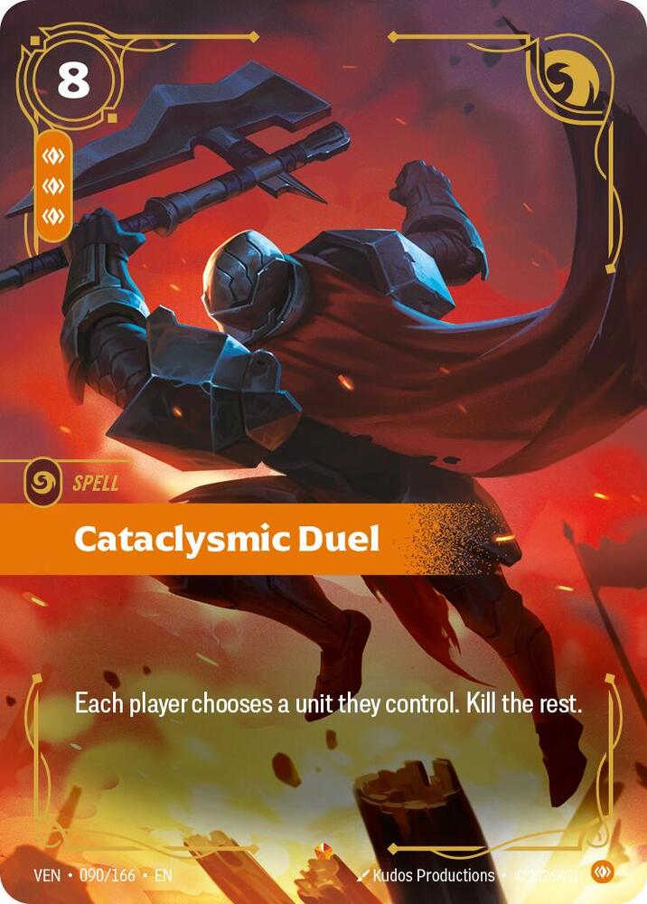 Cataclysmic Duel #090/166 - Vendetta - Near Mint