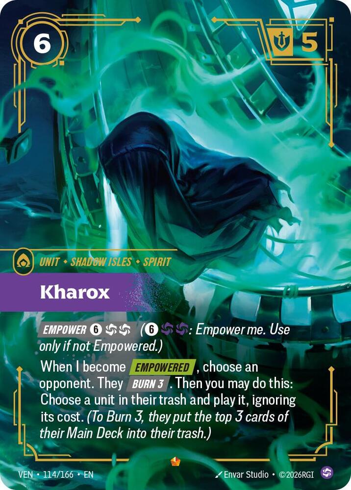 Kharox #114/166 - Vendetta - Near Mint