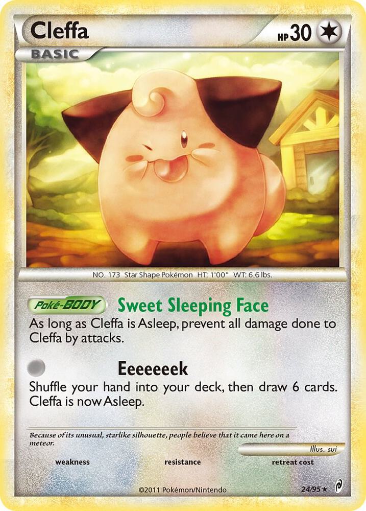 Cleffa #24/95 - Call of Legends - Near Mint