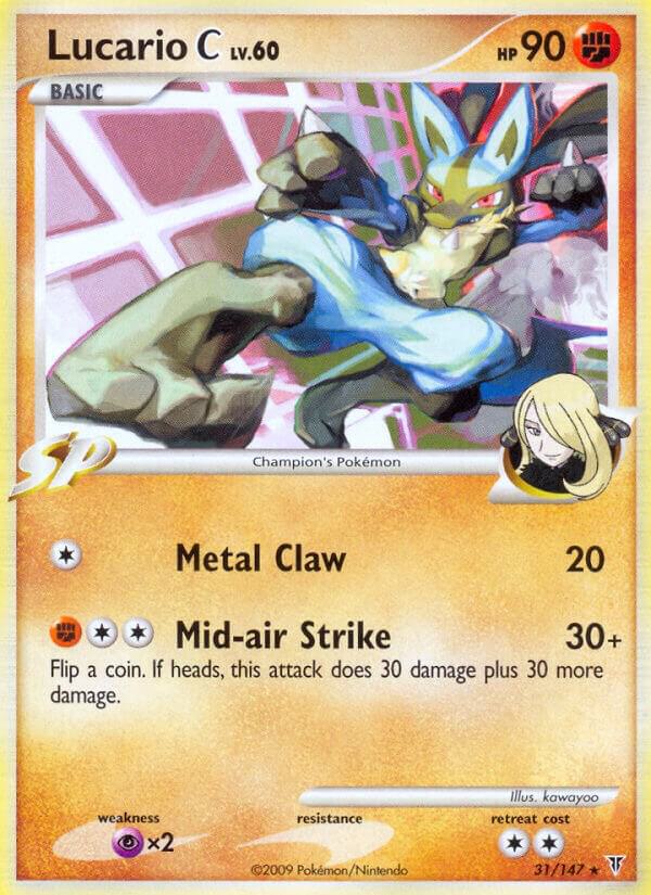 Lucario C #31 - Supreme Victors - Lightly Played
